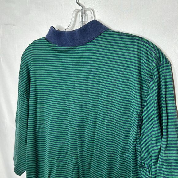 Amen Corner Masters Logo Polo Navy/Green Golf Shirt. Size Medium. - Picture 8 of 9